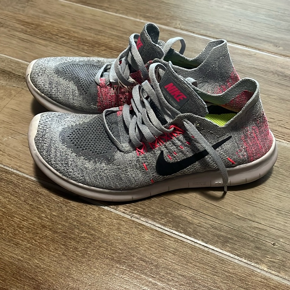 Nike free run flyknit sneakers